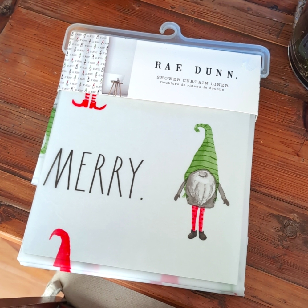 Rae Dunn shower curtain
